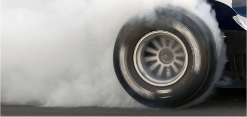 car burnout