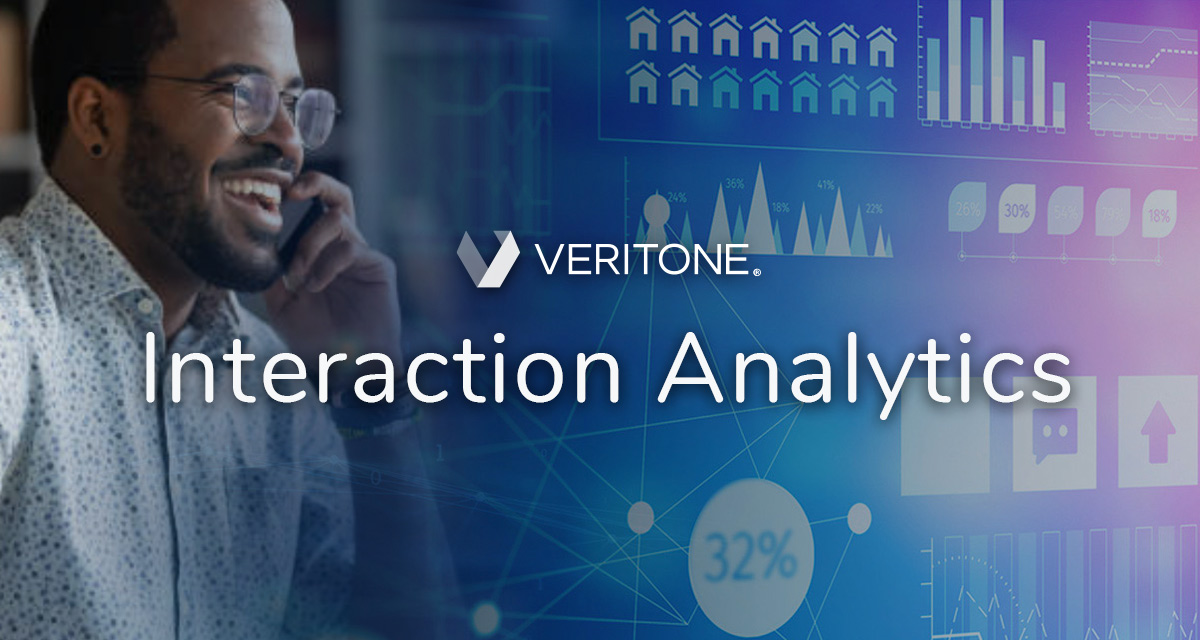 Veritone Introduces Interaction Analytics, Providing Near-Real-Time ...